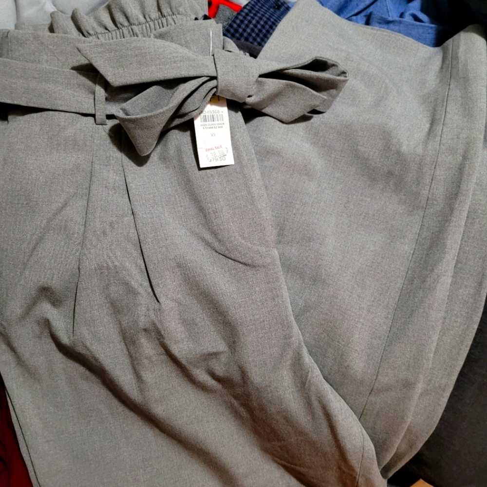 Loft High Rise Stretch Work Pants